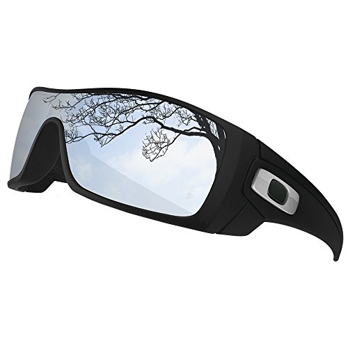 Dynamix Polarized Replacement Lenses For Oakley Batwolf Oo9101 | Easy To Install | Fit Perfectly | Titanium #TOP2