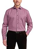 eterna Herren strukturiertes Baumwoll-Hemd Comfort FIT 72 rot 43_H_72