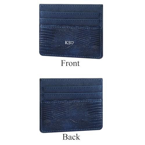 Personalisa Gold Silver Initial Card Holder