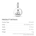 Egyptian Nefertem 925 Sterling Silver Charm Bead DIY Totem Symbol Pendant Charm Emblem Spiritual Sigil Jewelry necklace
