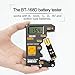 ANENG BT189 Battery Tester for AAA,AA,C,D,9V,F,6F22,1.5V/3V Button Batteries,LCD Display Household Battery Detector,Detects Battery Power by Voltage,Universal Battery Checker