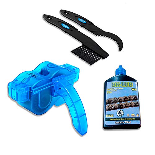 Kit 4 X 1 Limpa Corrente Limpeza Profissional de Bicicleta Bike