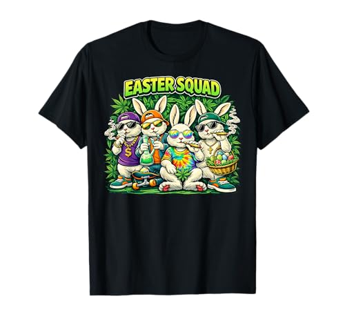 Easter Squad Family Matching Easter Day Happy 420 Easter T-Shirt