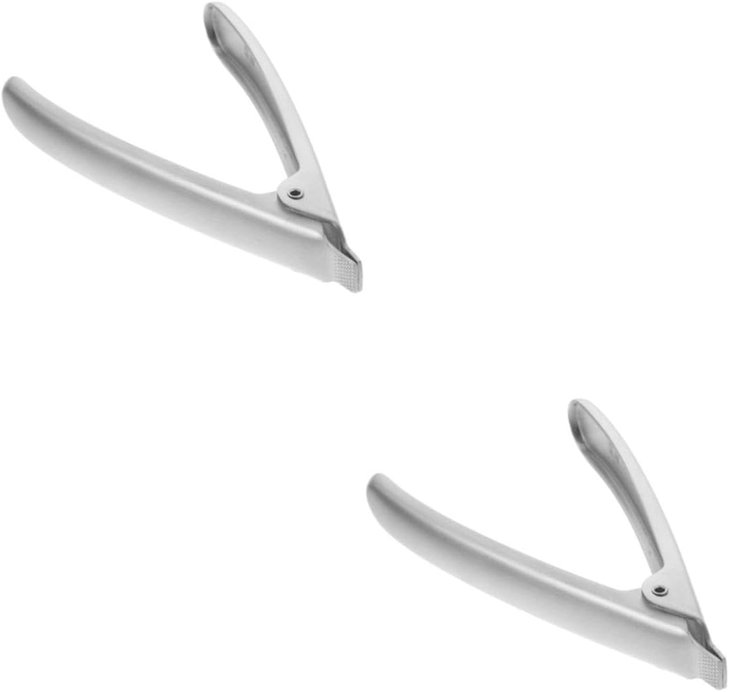 2pcs Stainless Steel Clam Opener Tool Rustproof Seafood Gadget for Easy Shellfish Opening for Home Restaurants and Buffets Clam and Oyster Shucker Kitchen Essential