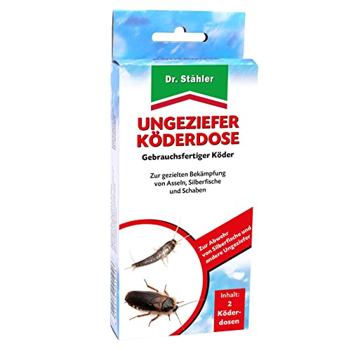 Preisvergleich Produktbild Dr. Stähler Köderdose für Wirbellose, 2 Stück, Schädlingsbekämpfung