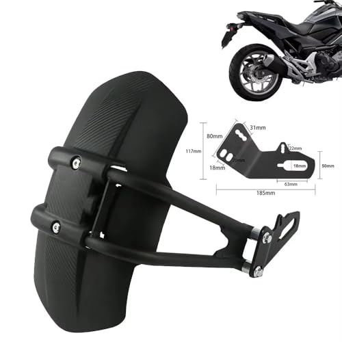 Guardabarros trasero NC750X y NC700 accesorio moto contra salpicaduras 2