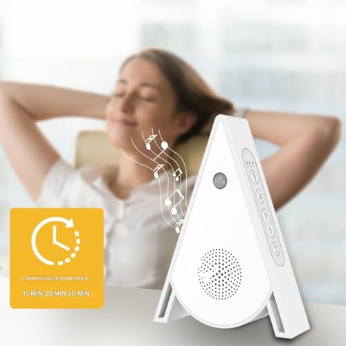 Dispositivo de sonido ambiental portátil con sensor de movimiento para relajación 3