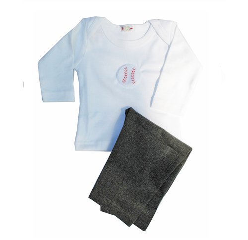 Loralin Design BOB3 Baseball Outfit44; 3-6 Months