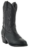 Country Love Little Rancher Kids Cowboy Boots K101-1001 (11, Black)