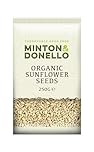 Minton & Donello - Organic Sunflower Seeds, Raw, Perfect for Healthy Snacking, 6 x 250g