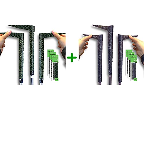 ALIEN PROS 6 Pack Cubic & Magic Mix Golf Grip Wrapping Tapes - ReGrip in 1 Minute