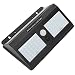 Dilwe 60 LED Solar Lights Outdoor, 90-120Â° Wide Angle Wireless PIR Sensor Lights, 5.5V 1.2W Solar Induction Garden Wall Light Lamp