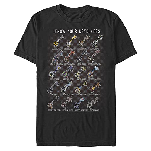 T-shirt Disney Keyblade 4XL coupe longue sans compromis sur le style