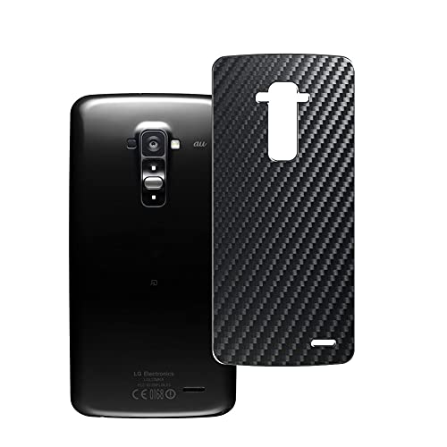 Puccy 2 Pack Back Screen Protector Film, compatible with LG G Flex LGL23 au Black Carbon TPU Guard Cover （ Not Tempered Glass/Not Front Screen Protectors ）