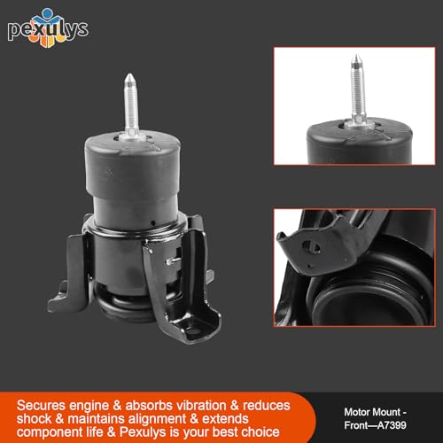 6Pcs Engine Motor Mount & Transmission Mount, For Nissan Murano 2009-2014 V6 3.5L, For Quest 2011-2014 V6 3.5L, Replace# A7399 A4354HY A7372 A4371HY A7363 A7381 by pexulys - Image 4
