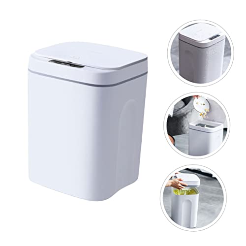 Bote de basura inteligente Happyyami con sensor y tapa USB miniatura 7
