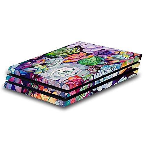 Autocollant PS4 Pro Vinyle Succulent Mix Art Anti-Rayures Mai Autumn