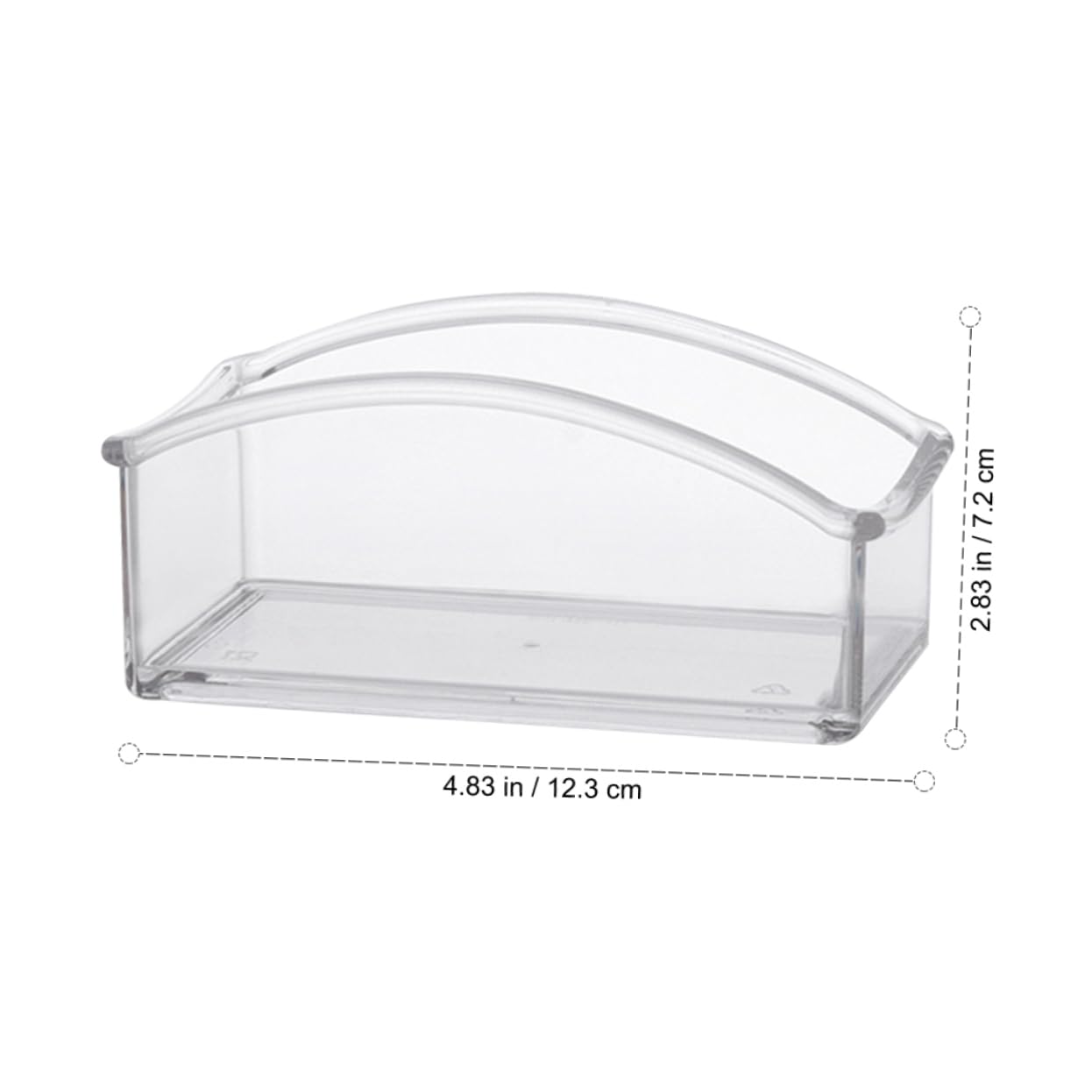 Garneck Storage Box Office Acrylic Tea Bag Organizer Small Tea Bags Organizer Sugar Packets Holder