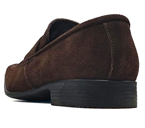 Sapato Esporte Fino Casual Conforto Masculino Camurça MOD 462 Tamanho:40;Cor:Café