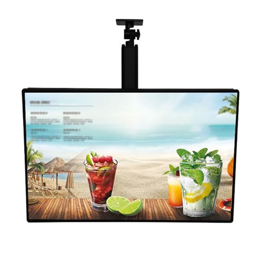 Boîte Lumineuse Menu LED à cadre ultra fin et structure stable avec angle réglable