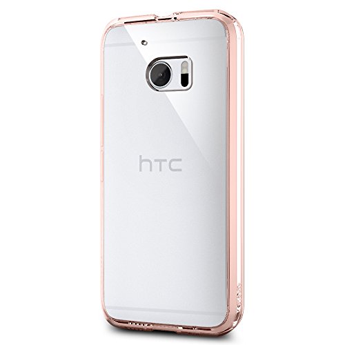 Spigen Ultra Hybrid HTC 10 Case with Air Cushion Technology and Hybrid Drop Protection for HTC 10 2016 - Rose Crystal