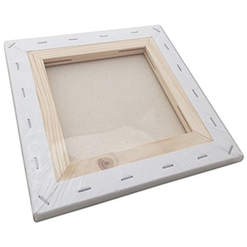 Lwr Crafts Stretched Canvas 8" X 8" Pack Of 6 #TOP3