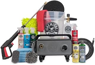 Chemical Guys HOL169PW 17-Piece Arsenal Builder Car Wash Kit Including EQP408 ProFlow Performance Electric Pressure Washer, Foam Cannon, Bucket and (6) 16 fl oz Car Care Cleaning Chemicals