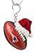 Team Ball with Santa Hat Ornament, New England Patriots