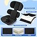 Infant Insert for Doona, Thickened Baby Car Seat Head & Body Support, Universal Carseat Head Support for Infant, Baby Car Seat Cushion with Filled Sponge, Waterproof Piddle Pads for Toilet Training