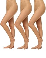 Nur Die Damen 3er Pack Supersitz Color 20 Den Große Größen Transparente Fein-strumpfhose Matte Optik Nylon Bequemer Bund Strumpfhosen, Mandel, 50-52 EU