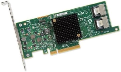 LSI SAS 9207-8i carte HBA PCIe 3.0 contrôleur SATA SAS 6 Go/s