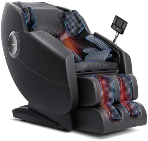 Massage Chair, Zero Gravity Full Body Massage Chair, Shiatsu Recl...