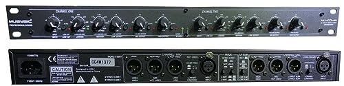 MUSYSIC MU-CO4W Professional 2/3/4-Way Stereo Audio Crossover