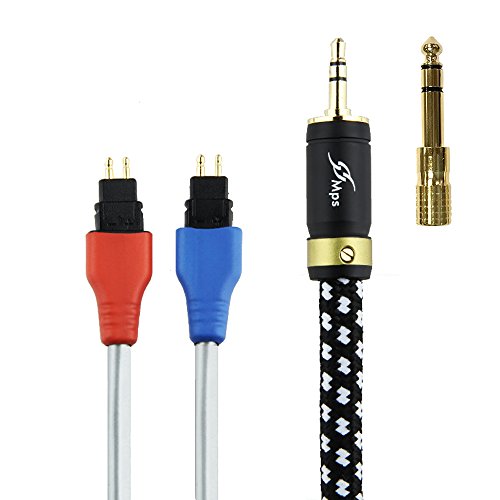 Sinmova MPS X-7 Eagle 5N OCC Actualizar HiFi Audio Cable Para Sennheiser HD650 HD600 HD580 HD565 HD525 Auriculares 1.5M