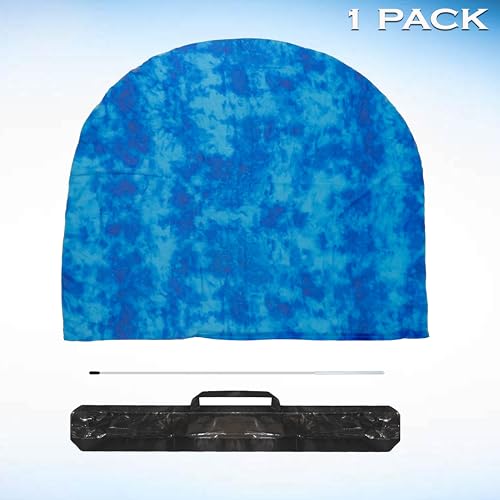 Wuchieal 139,7 cm 1 pacote de bandeiras de louvor para bandeiras de adoração, bandeiras de louvor, s