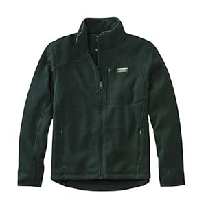 L.L.Bean(エルエルビーン) メンズ エル・エル・ビーン・セーター・フリース・フルジップ・ジャケット 米国フィット・レギュラー Lサイズ Dark Hunter グリーン 1000048588