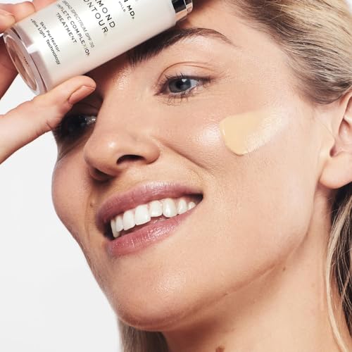 KAPLAN MD Diamond Contour Broad Spectrum SPF 30 - Complete Complexion Treatment, Hydrating Sheer Coverage, UVA/UVB & Blue Light Protection, Fragrance-Free, Light Tinted Sunscreen for Face