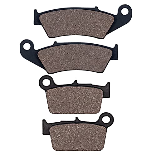 Cyleto Pastillas de Freno Delantero y Trasero para YAMAHA YZ 125 2003-2007 WR 250 F 2003-2013 WR250 R 2008-2019 YZ 250 2003-2007 YZ250 F WR 450 F 2003-2015 YZ450 F 2003-2007