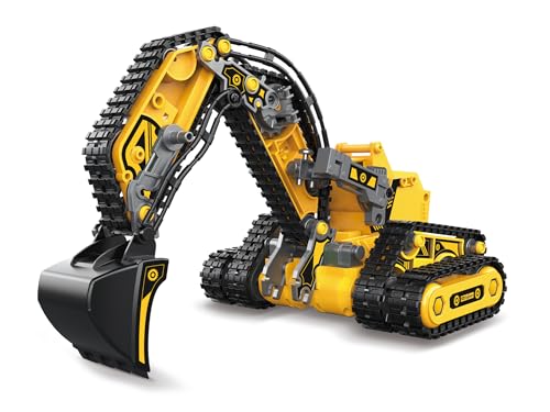 Revell Engineers I 4in1 Engineering Vehicle I Mit Fernsteuerung I 176 Teile I 4 Modellvarianten ohne Kleber I Einfacher Umbau I Interaktives Technik-Erlebnis I Für Kinder ab 8 Jahren
