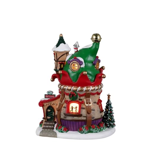 Lemax N° 2 Elf Lane maison de collection aux détails peints à la main - 2