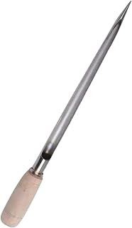 DECHOUS Stainless Steel Grain Sampler Probe Wooden Handle for Outdoor Use Cereal Corn Rice Wheat Sampling Tool Sturdy Agriculture Sampling Equipment Random Style