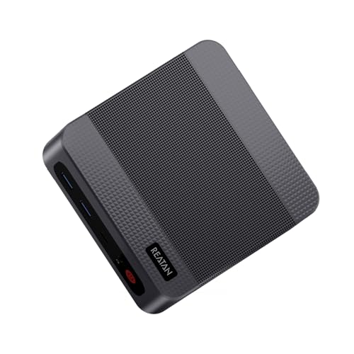 Reatan S6 搭載 Intel Core i5 12450H ゲーミングミニPC ミニデスクトップコンピュータ 16GB 512GB (最大4.4GHz) M.2 2280 NVMe トリプルスクリーン表示対応 (4K@60Hz) WIFI6 BT5.2 デュアルギガビットLAN HDMI/DP/USB