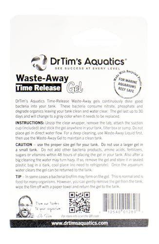 DrTims-Aquatics-Reef-Safe-Waste-Away-Time-Release-Gel--Natural-Fish-Tank-Aquarium-Leave-in-Waste-Management-Solution-for-Dissolving-Cleaning-Organic-Sludge-Treats-10-gal