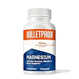 Bulletproof Magnesium Capsules, 90 Count, Supplement for Nervous System, Muscle and Bone Support