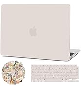 G JGOO Compatible with MacBook Air 13 inch Case 2022 2021 2020 2019 2018 Release M1 A2337 A2179 A...