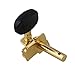 BQLZR Gold-Plated 2R2L Tuning Peg Machine Head Tuners For Ukulele 4 String Guitar