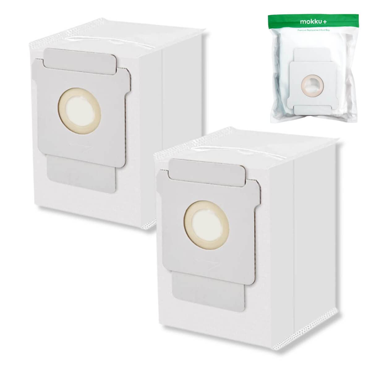 Amazon.co.jp: mokku+ ルンバ 紙パック プラスチックフリー 2枚 入り