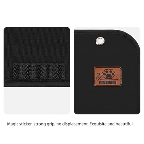 de porta de carro para cachorro, tampa de porta de carro para animais de estimação - de porta anti-r