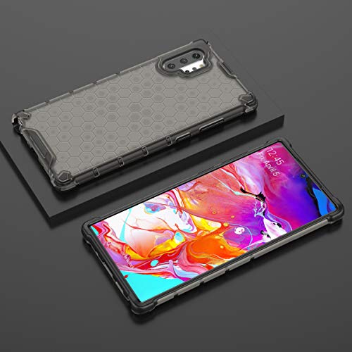 Image of Glasgow Back Case Cover for Samsung Galaxy Note 10 Pro Shockproof Military Grade Back Cover - Black