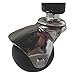 Champion Sports Two Tier Basketball Storage Rack Cart with Swivel Caster Wheels, 15 Ball Capacity (Black/Silver)